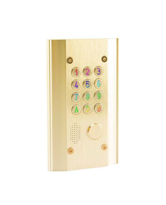 4003D+T25 Clavier à horloges Doré multifonctions Système breveté