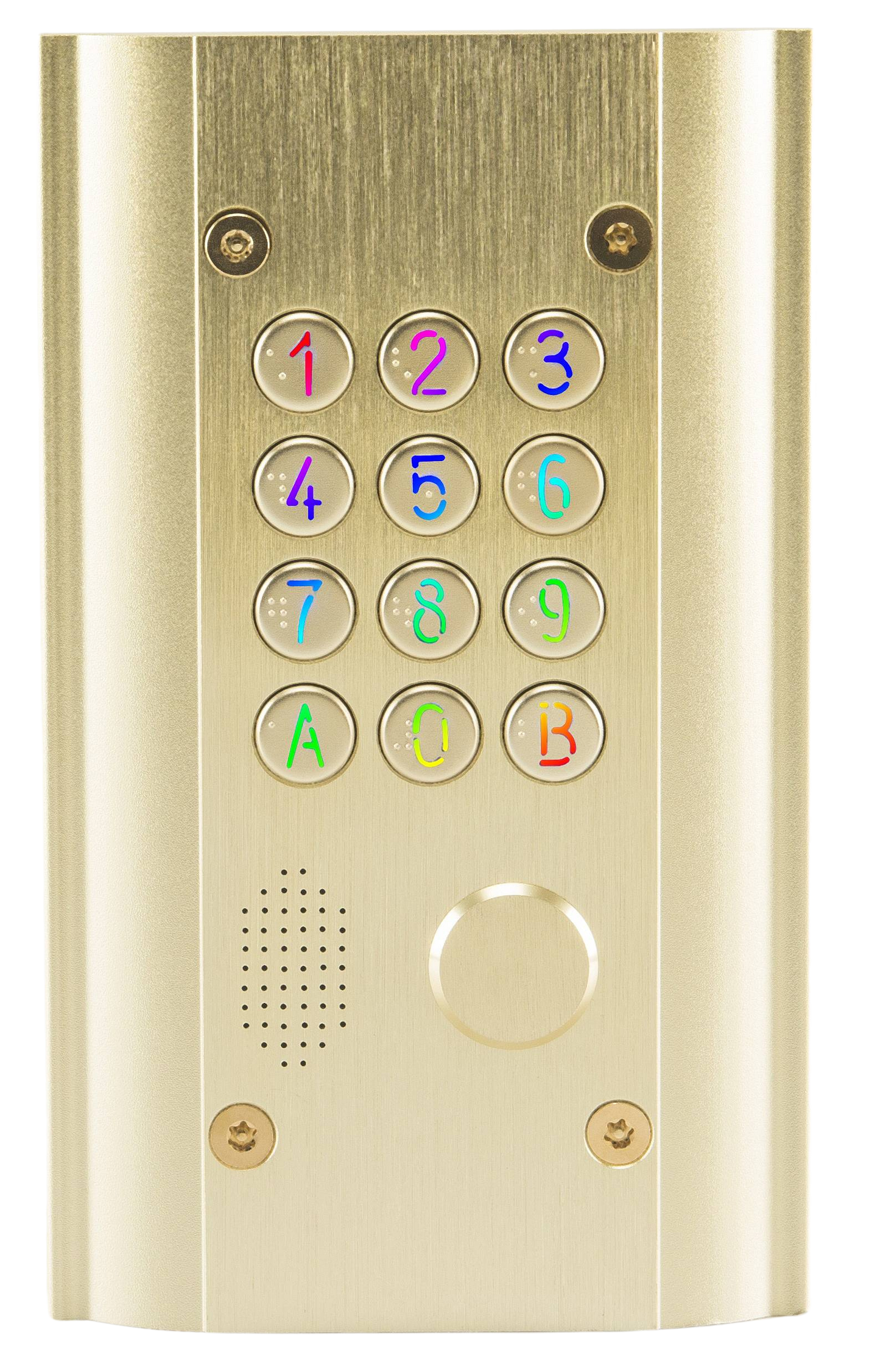 4003D+T25 Clavier à horloges Doré multifonctions Système breveté