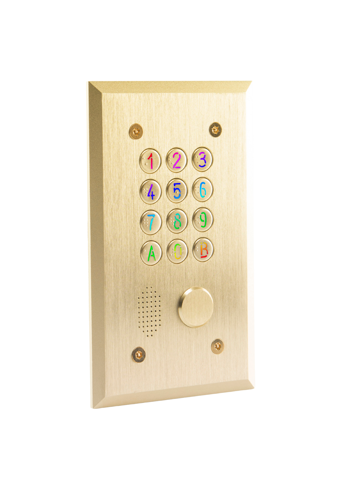 4003D+T25 PLAT Clavier à horloges Doré multifonctions Système breveté