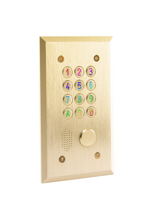 4003D+T25 PLAT Clavier à horloges Doré multifonctions Système breveté