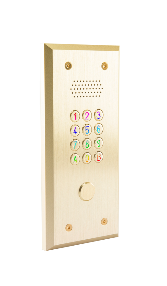 4004D+PLAT Clavier à horloges Doré multifonctions Système breveté