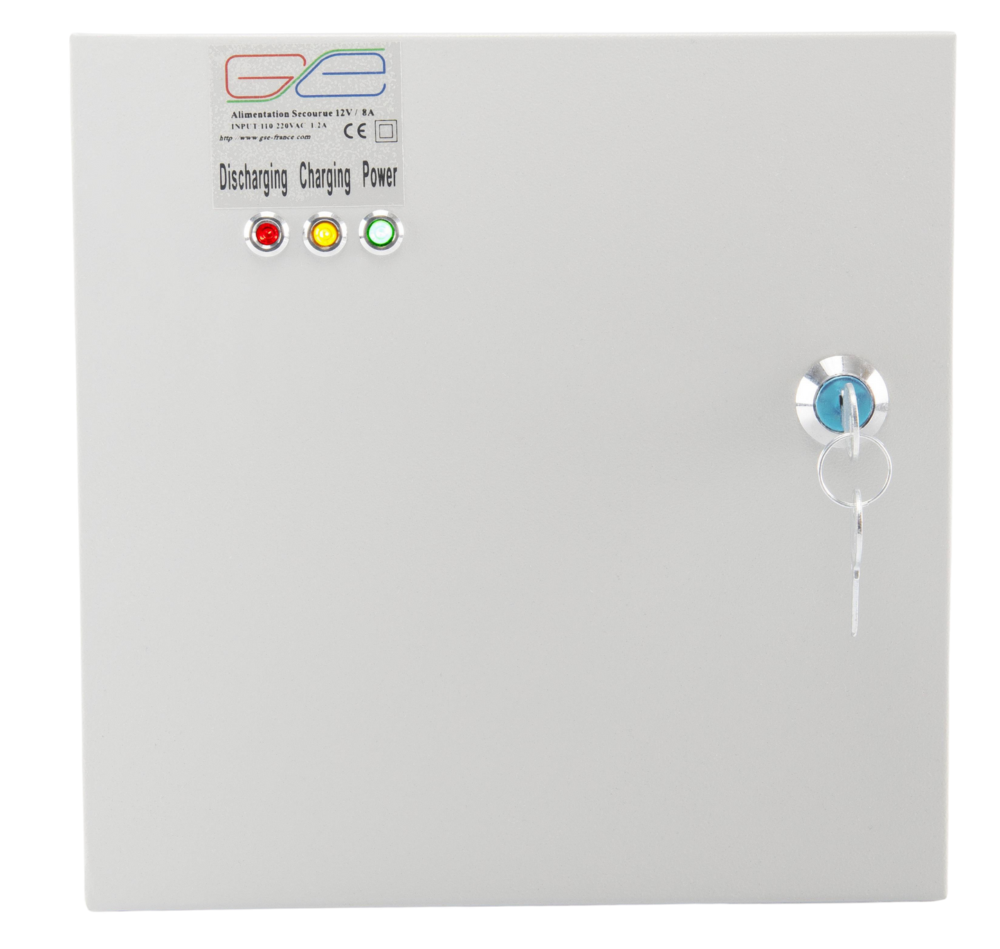 Alimentation SECOURUE 12V / 10A avec Batterie 12V 7Ah