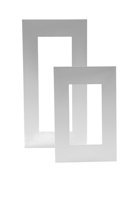 Plaques de propreté Argent