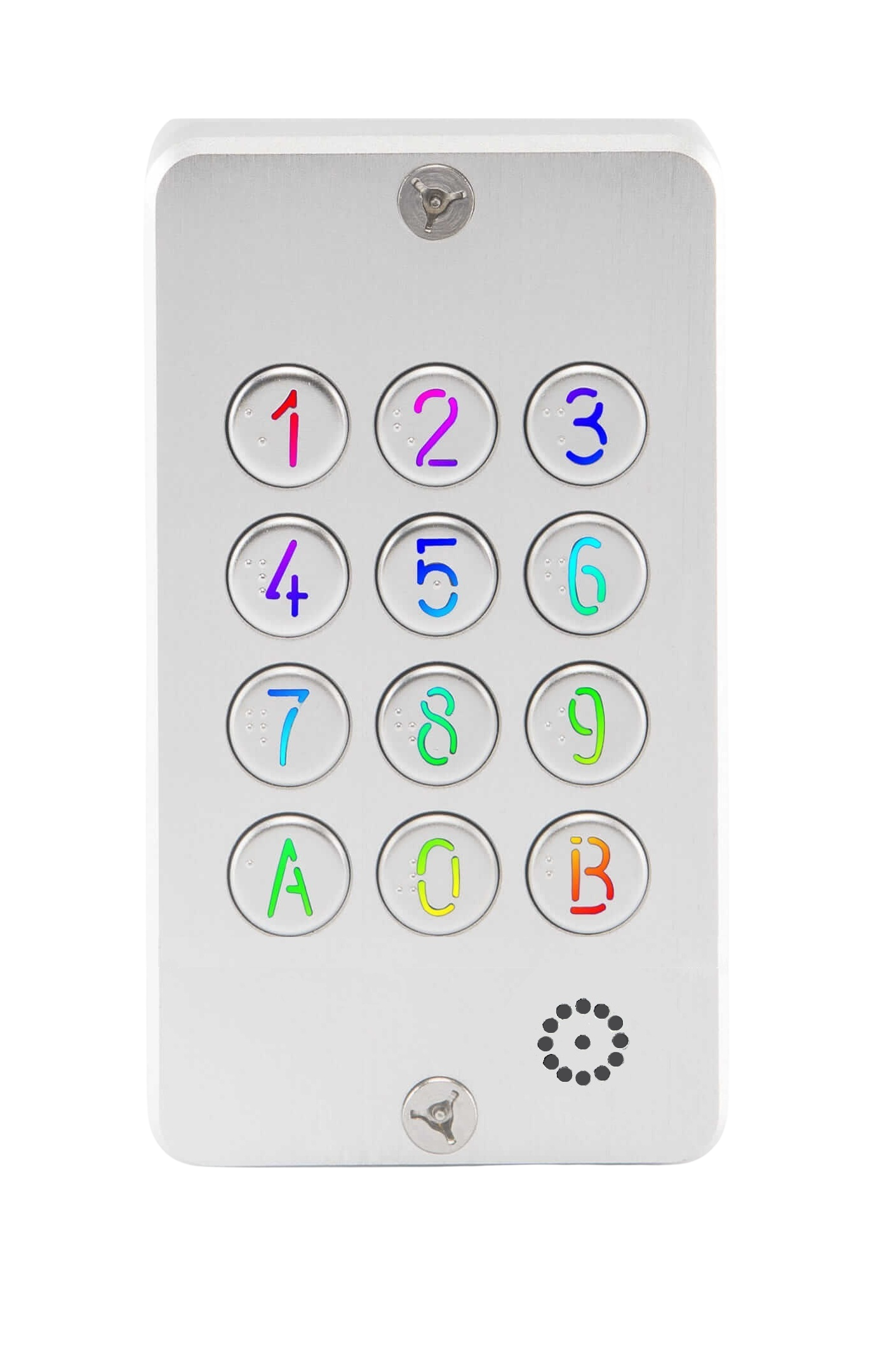 CL12A+HP Clavier codé compact à horloges Argent multifonctions Système breveté