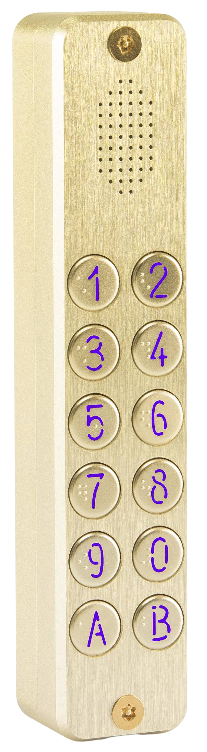 CLETHD+ Clavier à horloges Doré multifonctions Système breveté