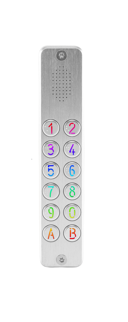 CLETHA+ Clavier à horloges Argent multifonctions Système breveté