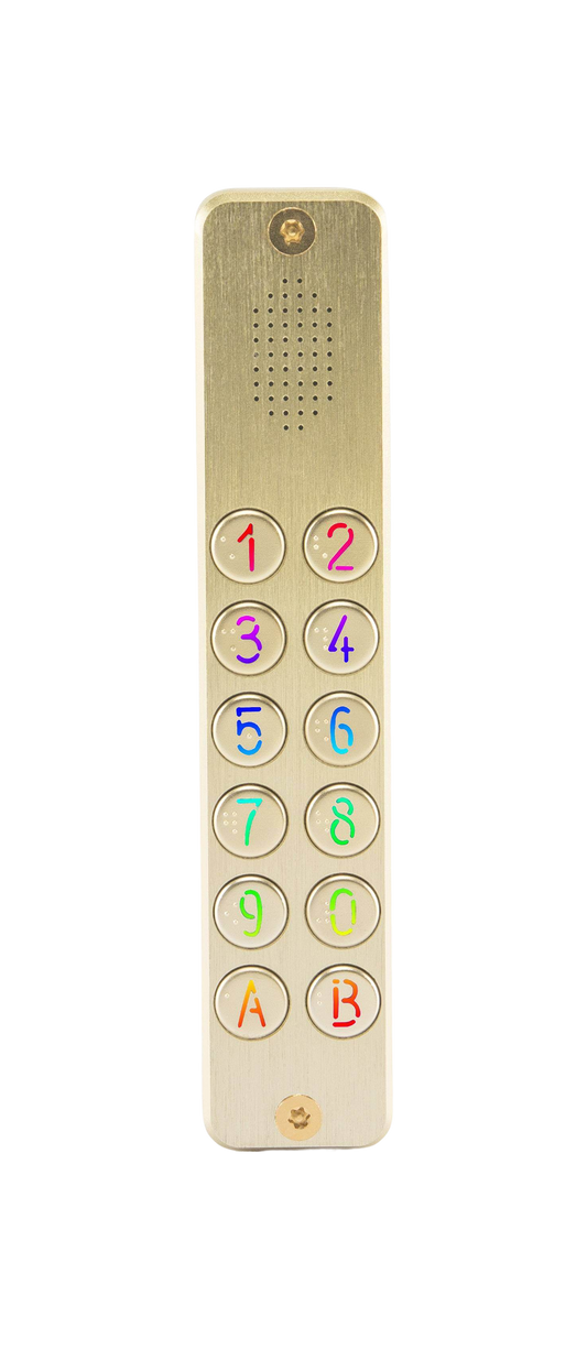 CLETHD+ Clavier à horloges Doré multifonctions Système breveté