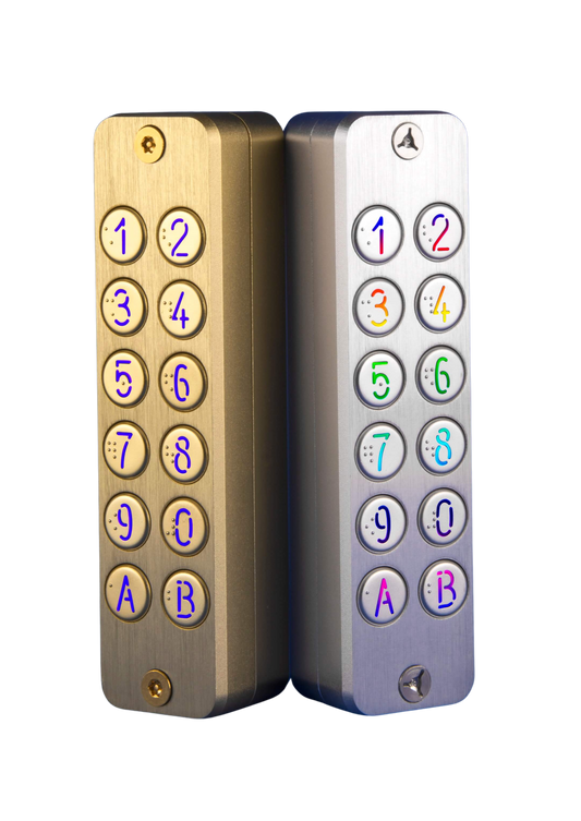 CLETA+ Clavier à horloges Argent multifonctions Système breveté