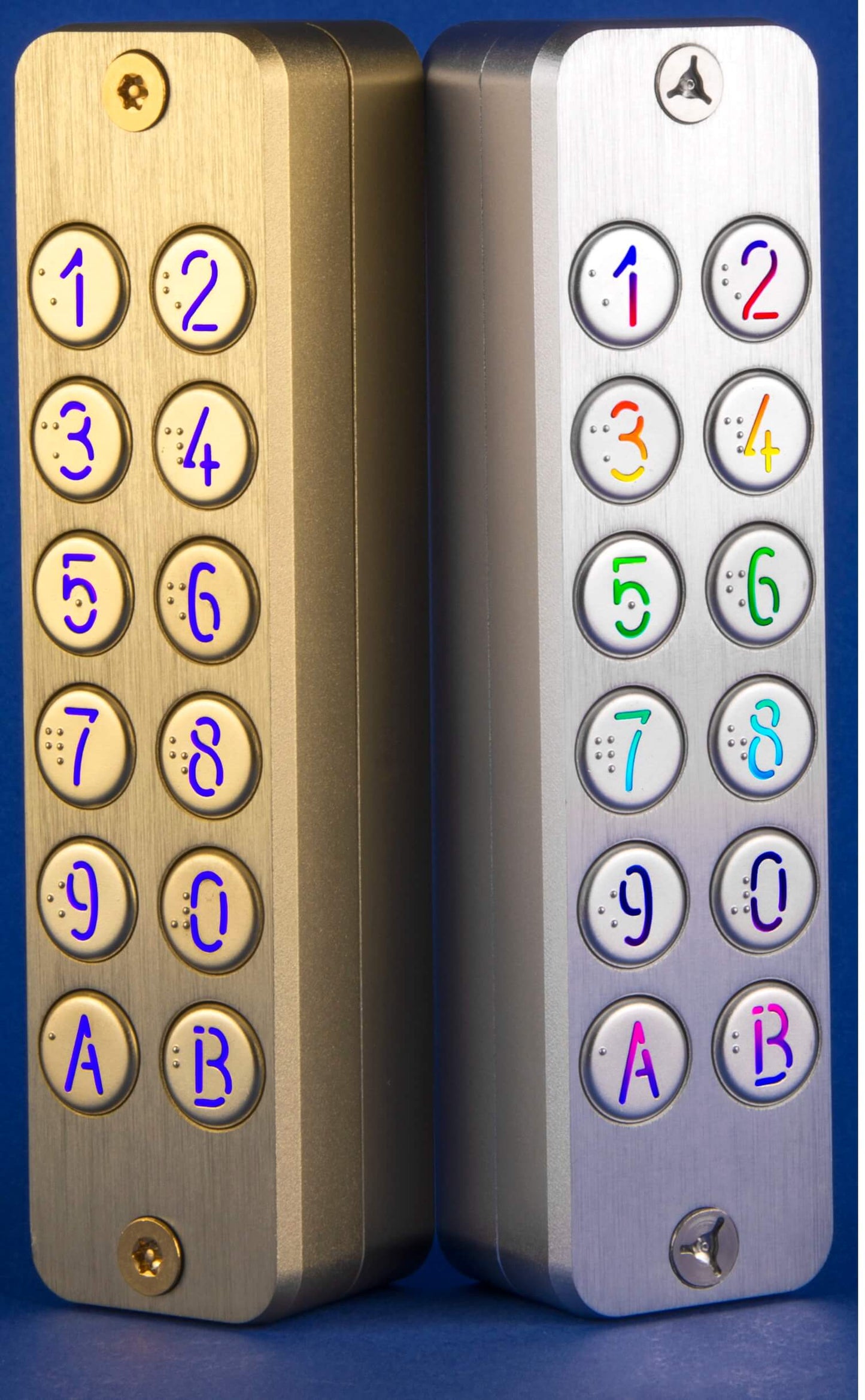 CLETD+ Clavier à horloges Doré multifonctions Système breveté